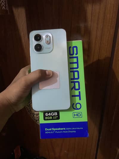 infinix smart 9 4/64 with box