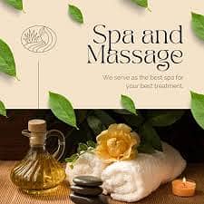 Spa service available for female and male at ur home