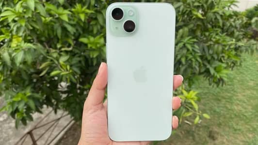 Apple iPhone 15 plus 128gb/jv/waterprof/10/10 condition 95 health