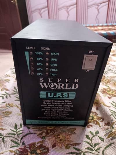 1000 watts single battery ups 10/10 for sale