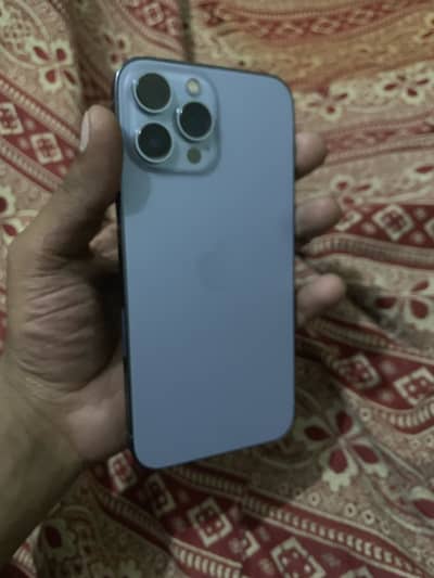 IPHONE 13 pro max PTA APPROVED 256GB seira blue 94 battery health