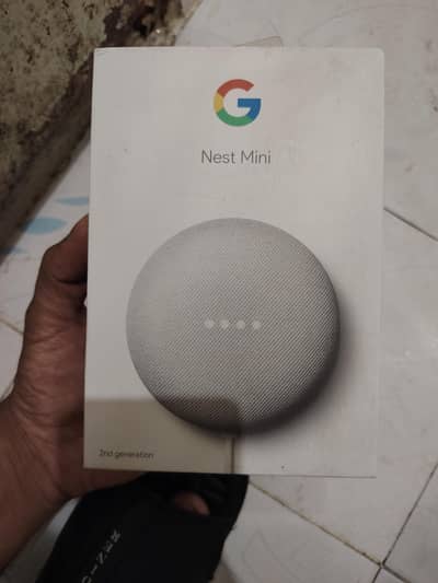 this is a google mmnest mini 2nd generation smart speaker