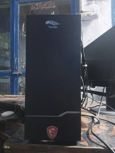 Thunder Gaming Desktop Casing Plus Motherboard , Custom Build Options