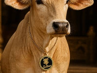 Premium Cow Locket Chain