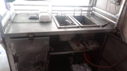 Deep Fryer Counter