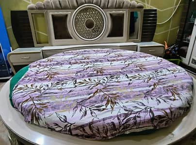 bed with foam