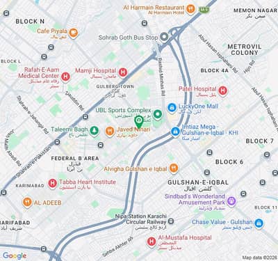 UPPER PORTION FOR SALE IN FEDERAL B AREA BLOCK 15