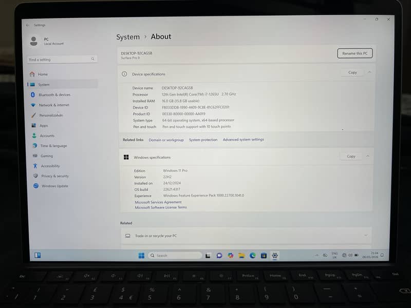 Microsoft Surface Pro 9 1
