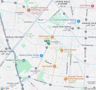 1600 square feet office for rent gulberg