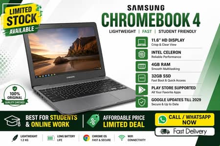 Samsung Chromebook 4 - Updates 2029