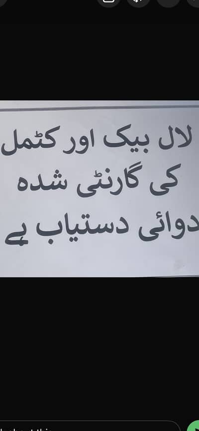 لال بیگ اور کھٹمل کی گارنٹی شدہ دوائی دستیاب ہے