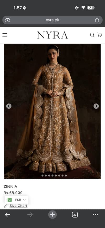Brand nyra partywear