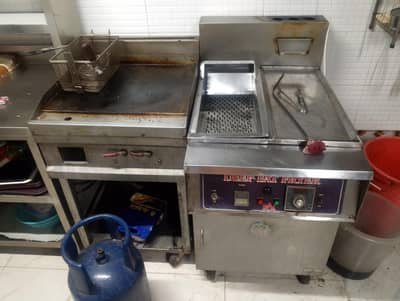 Fryer And Hot Plate For Sale