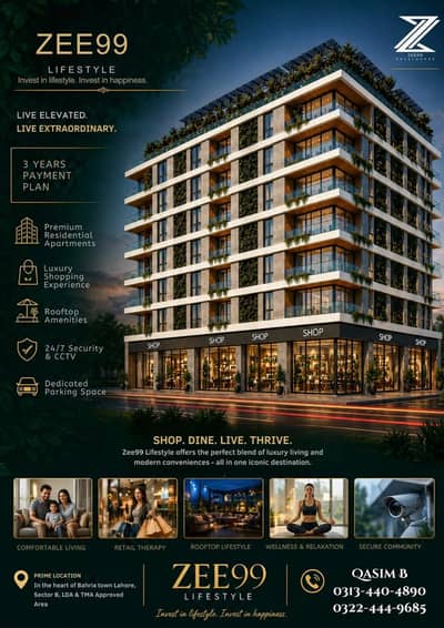 Zee99 Lifestyle - Luxury Appartments In Bahria Town Lahore