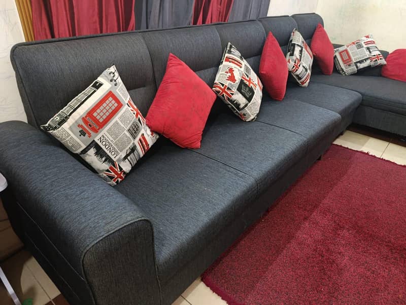 L shaped Sofa Set 1