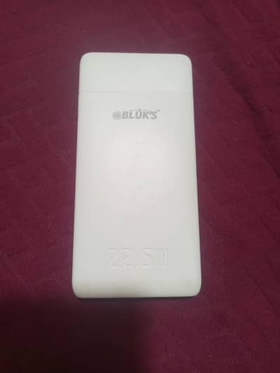 10000 mAh 22.5 W Fast Charging Bluk's BX 201 Powerbank