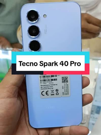 spark 40 pro 8/256 display fingerprint