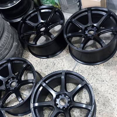 19 inch alloy rims 5x114 civic, sportage and accord,mark x fitment