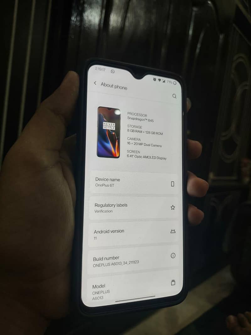 OnePlus 6T 3