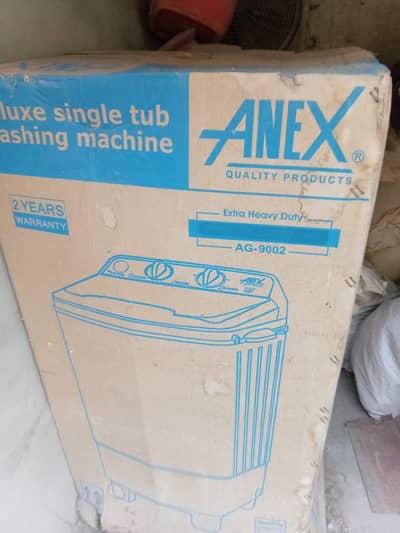 Anex Washing machine New Box Pack