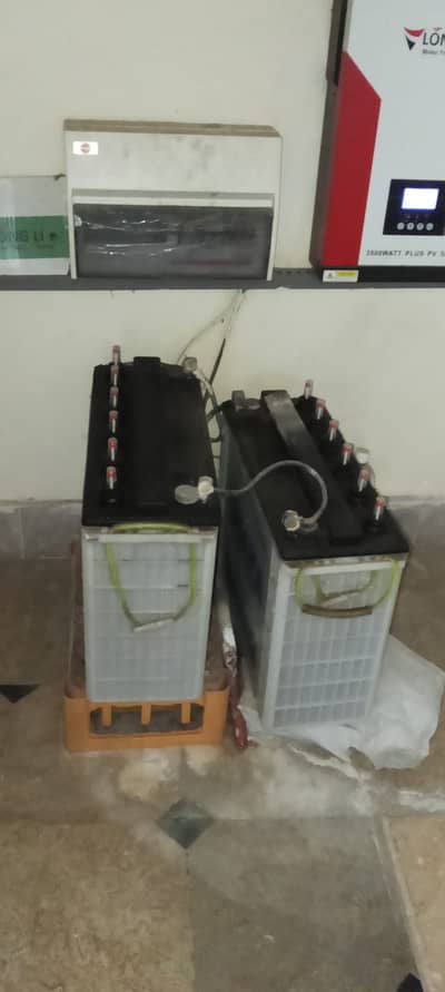 3500W Plus PV 5000 Inverter+2x200Ah Tubular Batteries–5 Hrs Backup