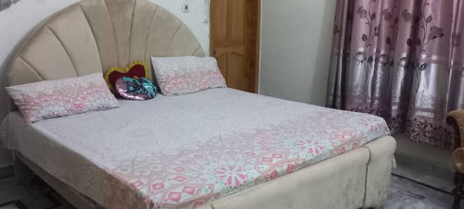 Slightly Used Double Bed With Mattress