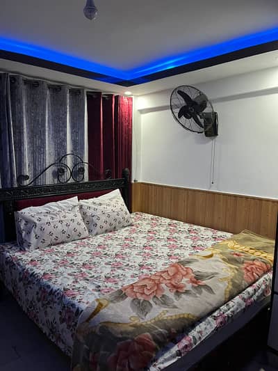 Qj height safari 1 fully furnished 1 bedroom apartments for rent in safari 1 bahria town Rawalpindi