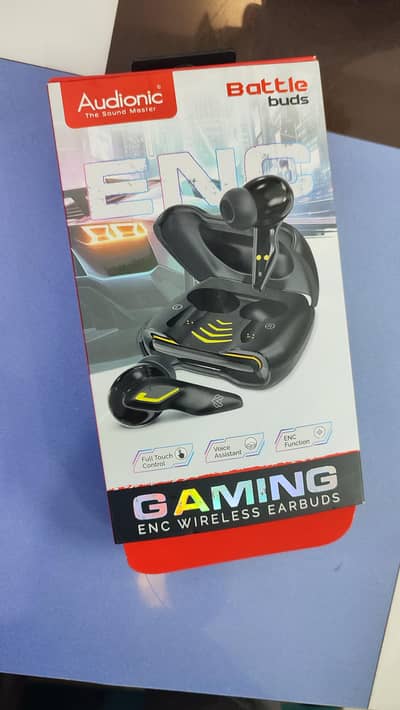 Battlebuds Audionic Wireless Earbuds | Excellent Condition