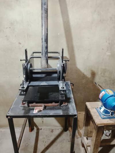 Flipper Machine for Slipper / Chappal Making + Motor | Complete Setup.