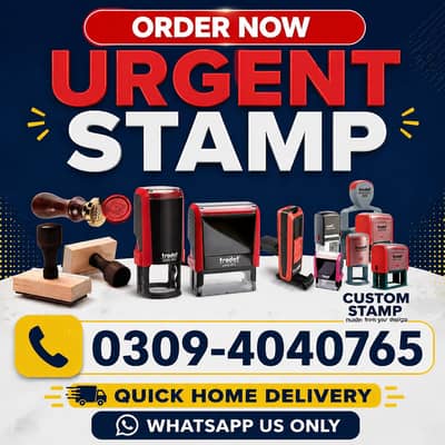 Paper Embossed Stamp Maker Letterhead Printing Rubber Stamp Making