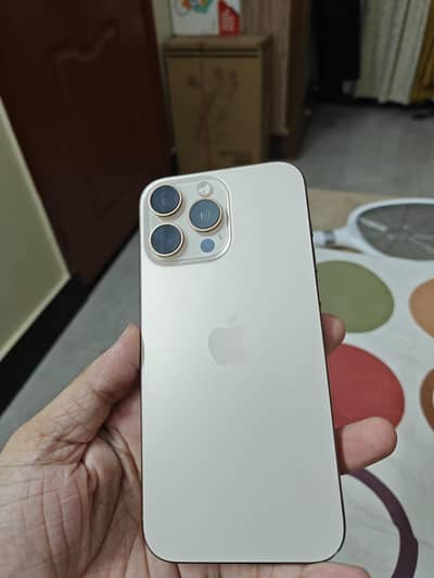 iPhone 16 Pro Max 256GB - Natural Titanium - Official PTA Approved