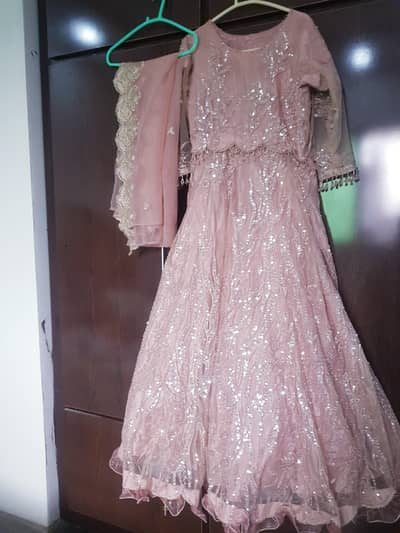 partywear maxi/ heavy cutdana maxi. /ready to wear Wedding outfit