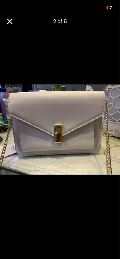 max brand new off white pretty bag