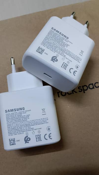 SAMSUNG 45W 2.0 OPTION CHARGER AVAILABLE WITH ORIGINAL CABLE