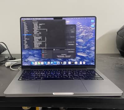 M1 Pro 2021 1tb 16gb 241 battery cycle