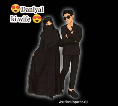 daniyal ke wife