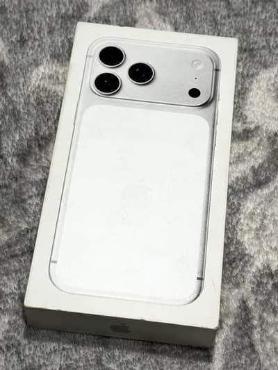 Iphone 17 pro max 256gb Jv just box open