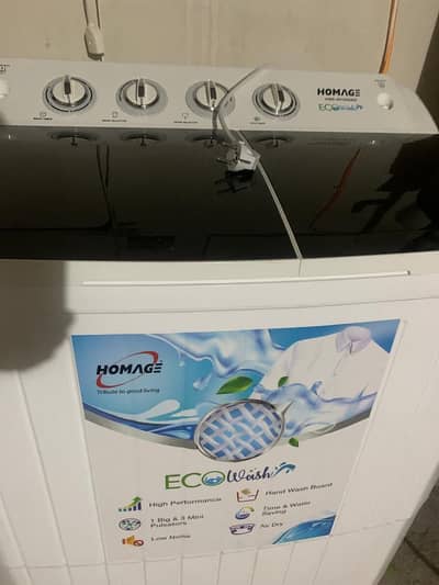 Homage Washing Machine / with Dryer in New Condition,  Urgent Sale