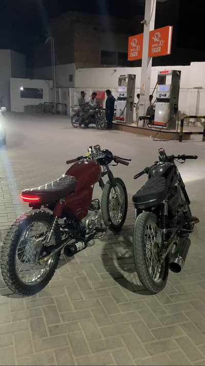 Cafe racer 70cc