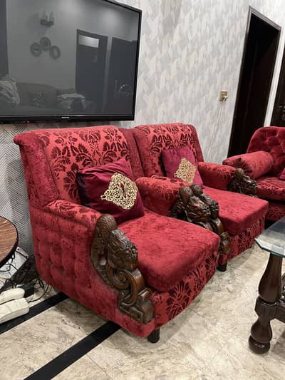 Sofa Set Diyaar Wood