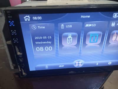 emplifer and LCD tape and pioneer woofer box for sale in Malir Karachi