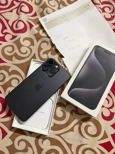 iPhone 15 Pro Max. (PTA APPROVED 256GB)