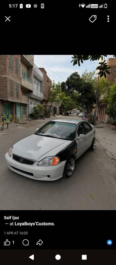 Civic Ek 2000-Modified
