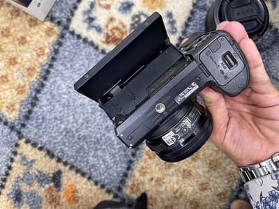 alpha 6500 with kit lens and other lens