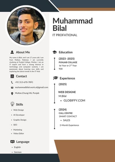 I WANA JOB IN  MULTAN