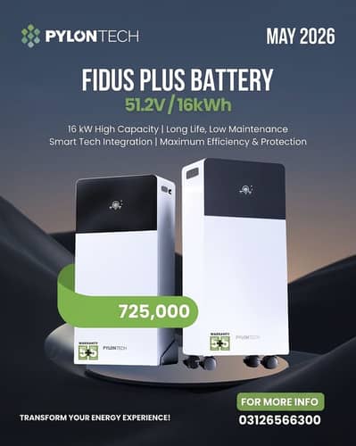 Lethium Battery 16kW (10 Years Warranty)