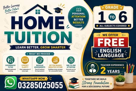 Home Tutors Available