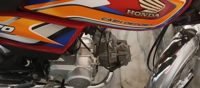 Honda cd 70 brand new one hand use