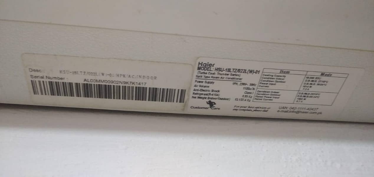 HAIER AC 1