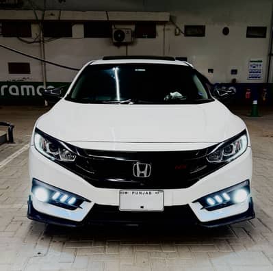Honda civic 2018 red meter